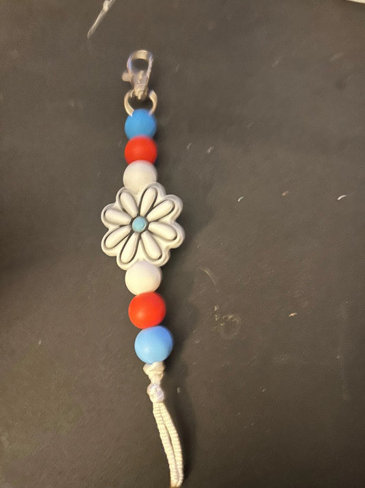 flower keychain